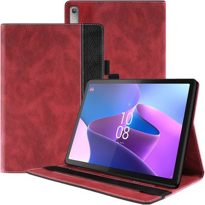 Mobigear Folio Lenovo Tab P11 Pro Gen 2 Plånboksfodral + Pennhållare - Röd