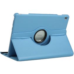 Mobigear DuoStand Huawei MediaPad T5 10.1 Rotating Wallet case - Blue