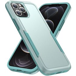 Mobigear Heavy Armor iPhone 14 Pro Max Tvrdý plast Zadní kryt odolný proti nárazům - Zelená