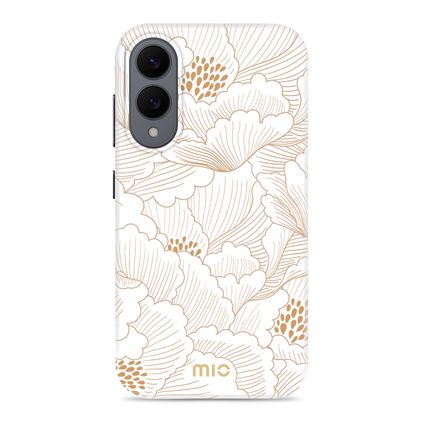MIO Samsung Galaxy S25 Edge MagSafe Funda Plástico rígido Carcasa - White Roses