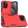 Mobigear Heavy Armor iPhone 16 Pro Max Hard Case Back cover Shockproof - Red