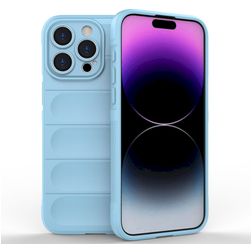 Mobigear Bumpy iPhone 15 Pro Max TPU flessibile Back cover - Blu