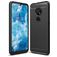 Mobigear Brushed Slim Nokia 6.2 TPU flexível Capa traseira - Preto
