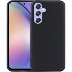 Mobigear Basics Samsung Galaxy A56 Fleksibel TPU Bagsidecover - Sort
