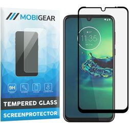 Mobigear Premium Motorola Moto G8 Plus Cristal templado Protector de pantalla - Compatible con fundas - Negro