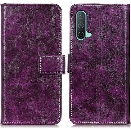 Mobigear Basic OnePlus Nord CE Cover a libro portafoglio - Viola