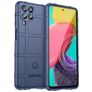 Mobigear Rugged Shield Samsung Galaxy M53 TPU flessibile Back cover Antiurto - Blu