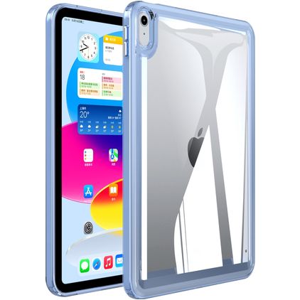 Mobigear Crystal iPad Mini 6 (2021) Back cover rigida - Trasparente / Blu