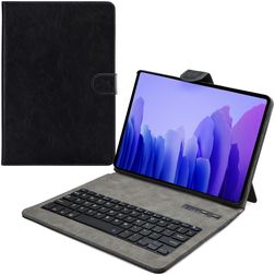 Mobilize Premium Bluetooth Samsung Galaxy Tab A7 (2020) Plånboksfodral med tangentbord (QWERTY) - Svart