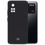 Mobilize Rubber Gelly POCO M4 Pro 4G TPU flexível Capa traseira - Matt Black