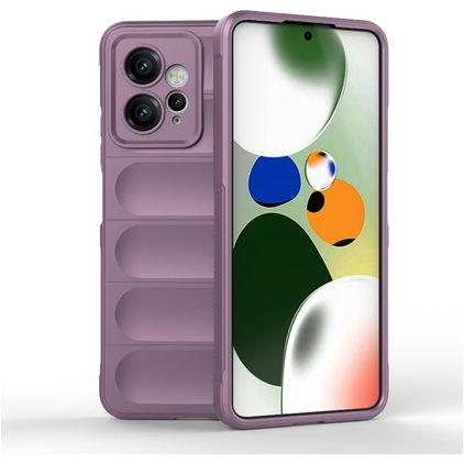 Mobigear Bumpy Xiaomi Redmi Note 12 Joustava TPU Suojakuori - Violetti