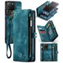 CaseMe 008 Samsung Galaxy S20 Plus 2-in-1-lompakkokotelo irrotettavalla kuorella + Setelitasku - Vihreä