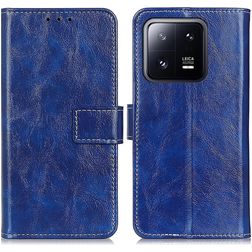 Mobigear Basic Xiaomi 13 Plånboksfodral med sedelfack - Blå