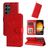 Mobigear Sunflower Samsung Galaxy S24 Ultra Wallet case - Red