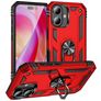 Mobigear Armor Ring iPhone 16 Plus Hardcase Back cover Antiurto con anello - Rosso