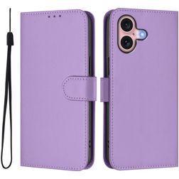 Mobigear Urban Wallet iPhone 16 Capa livro Carteira - Roxo