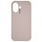 Nudient Base iPhone 16 Silikon Zadní kryt - Stone Beige