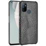 Mobigear Croco OnePlus Nord N100 Hardcase Etui plecki - Czarny