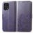 Mobigear Clover OPPO Find X5 Pro Capa livro Carteira - Roxo