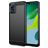 Mobigear Brushed Slim Motorola Moto E13 Joustava TPU Suojakuori - Musta
