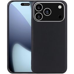 Mobigear Basics iPhone 17 Pro Flexibilní TPU Zadní kryt - Černá