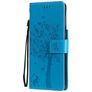 Mobigear Tree Samsung Galaxy S21 Cover a libro portafoglio - Blu