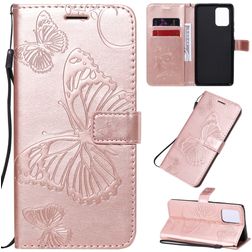 Mobigear Butterfly Bookcase Case Rose Gold Samsung Galaxy Lite S10