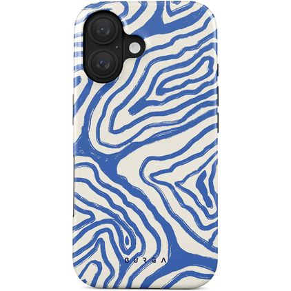 Burga Tough iPhone 16 Hard Case Back cover Shockproof - Seven Seas