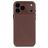 Decoded iPhone 17 Pro Äkta läder Skal Stötsäkert - Dark Ruby