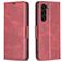 Mobigear Excellent Samsung Galaxy S24 Plus Cover a libro portafoglio - Rosso