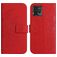 Mobigear Sunflower Motorola Moto G72 Wallet case - Red