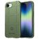 Mobigear Rugged Shield iPhone 16e Fleksibel TPU Bagsidecover Stødsikkert - Grøn