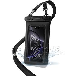 Mobilize Floating Bag Flexibilní TPU Voděodolné Pouzdro (max 19 cm x 11 cm) - Černá