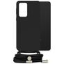 Mobilize Lanyard Gelly Samsung Galaxy A33 TPU flexível Capa com cordão - Preto