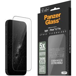 PanzerGlass Ceramic iPhone 16 Pro Panssarilasi Näytönsuoja - Suojakuoren kanssa yhteensopiva