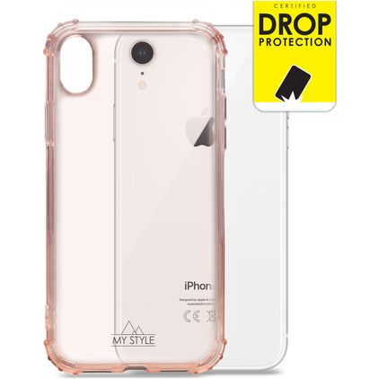 My Style Protective Flex iPhone XR TPU flexível Capa traseira Antichoque - Soft Pink