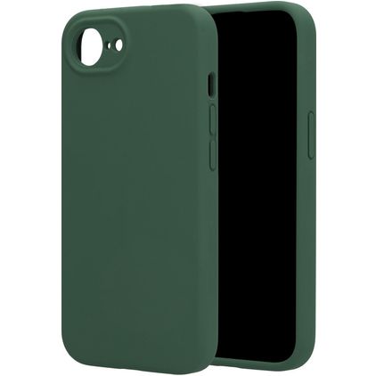 Mobiparts iPhone 16e Silicona Carcasa - Forest Green