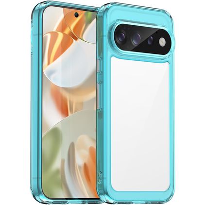 Mobigear Crystal Google Pixel 11 Pro Funda Plástico rígido Carcasa - Azul