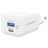 Mobilize Wall Charger Dual USB / USB-C Charger Power Delivery 30W - White
