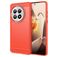 Mobigear Brushed Slim OnePlus 13 Fleksibel TPU Bagsidecover - Rød