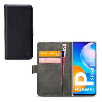 Mobilize Classic Gelly Wallet Huawei P Smart (2021) Pungetui med Seddelrum - Sort