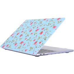 Mobigear Flowers MacBook Pro 15 polegadas (2016-2019) Capa rígida para MacBook - Model 23 - Modelo A1707 / A1990