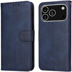 Mobigear Wallet iPhone 17 Pro Pungetui med Seddelrum - Blå