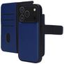 Mobiparts iPhone 17 Pro Case Genuine Leather Detachable 2-in-1 Wallet Case Wallet - Blue