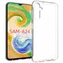 Mobigear Basics Transparente Samsung Galaxy A24 TPU flexível Capa traseira - Transparente