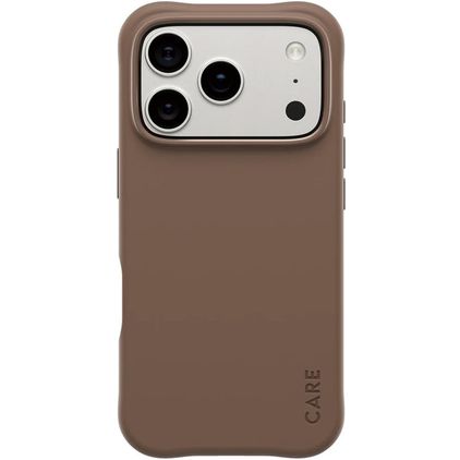 CARE by PanzerGlass Fashionable iPhone 17 Pro Silicone MagSafe Capa traseira - Espresso