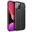 Mobigear Luxury iPhone 14 Pro Max TPU flexível Capa traseira - Preto