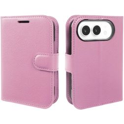 Mobigear Classic iPhone Duo Knížkové pouzdro Peněženka - Růžová