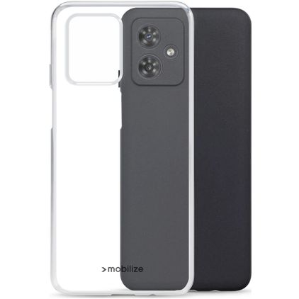 Mobilize Gelly Trasparente Motorola Moto G54 TPU flessibile Back cover - Trasparente