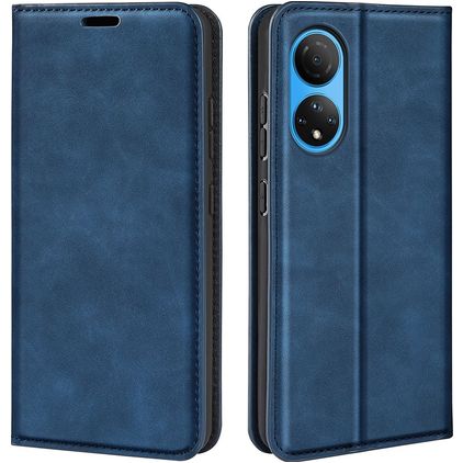 Mobigear Retro Slim HONOR X7 Etui z klapką typu portfel - Ciemnoniebieski